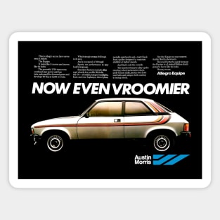 AUSTIN ALLEGRO - advert Magnet